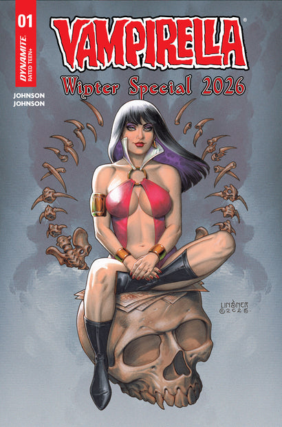 VAMPIRELLA WINTER SPECIAL 2026 #1 (ONE SHOT) COVER B JOSEPH MICHAEL LINSNER VARIANT