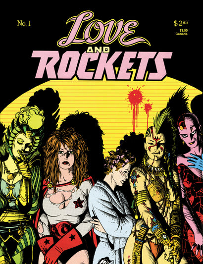 LOVE AND ROCKETS VOL I #1 FACSIMILE EDITION