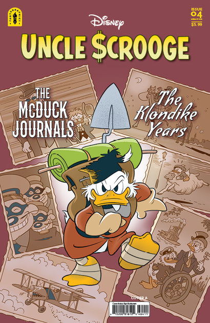 UNCLE SCROOGE LEGACY #464 THE MCDUCK JOURNALS THE KLONDIKE YEARS COVER A KARI KORHONEN