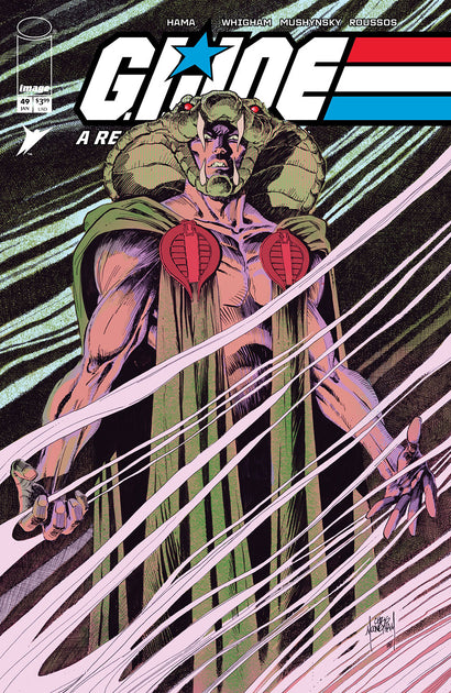 GI JOE A REAL AMERICAN HERO #49 HAMA FILES EDITION COVER B CHRIS MOONEYHAM VARIANT