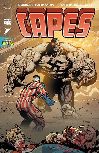 INVINCIBLE UNIVERSE CAPES #3 COVER A RYAN OTTLEY & DAVE MCCAIG