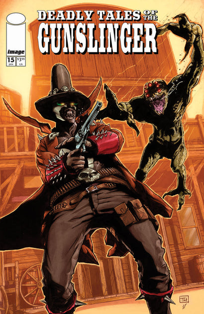 DEADLY TALES OF THE GUNSLINGER SPAWN #15 COVER A THOMAS NACHLIK
