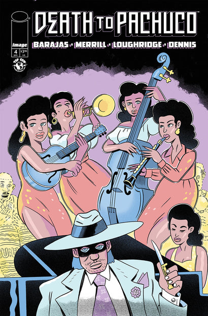 DEATH TO PACHUCO #4 COVER B BEN PASSMORE VARIANT