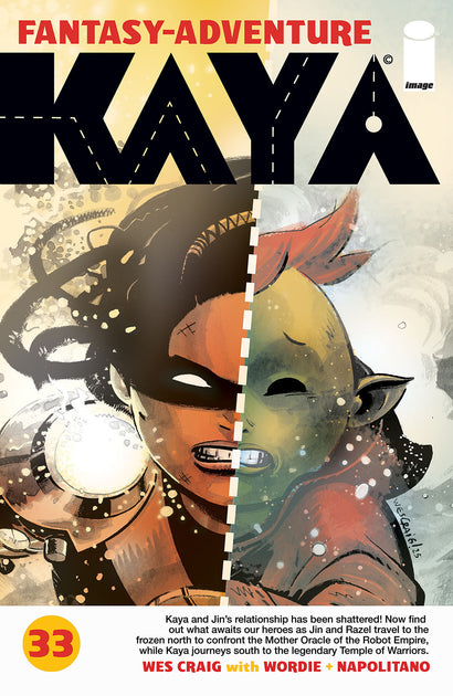 KAYA #33 COVER A WES CRAIG