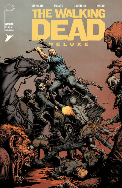 WALKING DEAD DELUXE #129 COVER A DAVID FINCH & DAVE MCCAIG