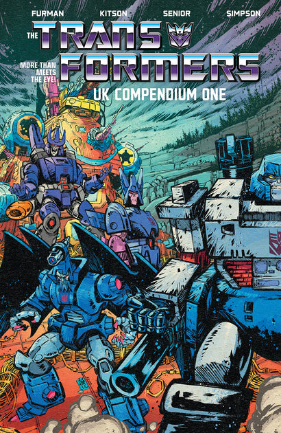TRANSFORMERS UK COMPENDIUM TRADE PAPERBACK BOOK 01 JORGE CORONA & MIKE SPICER COVER