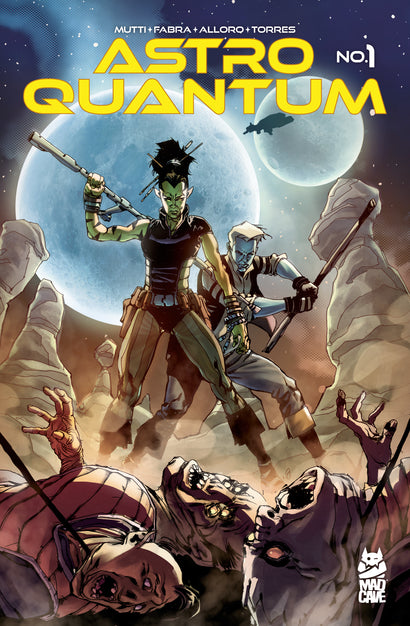 ASTRO QUANTUM #1 COVER B RICCARDO BURCHIELLI VARIANT