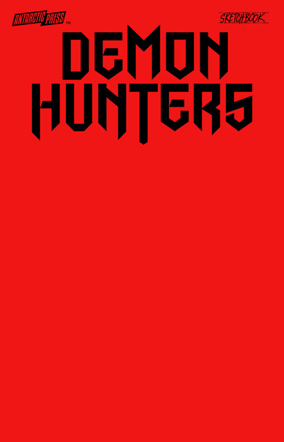 DEMON HUNTER SKETCHBOOK (ONE SHOT) BLOODLINE RED