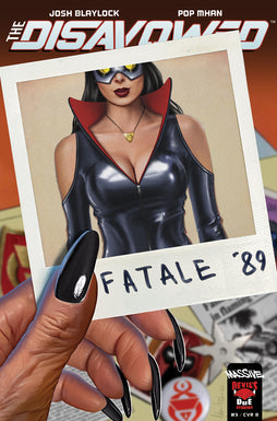 DISAVOWED #3 COVER B ADAM RICHES VARIANT