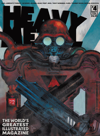 HEAVY METAL MAGAZINE #4 COVER B ELGO VARIANT