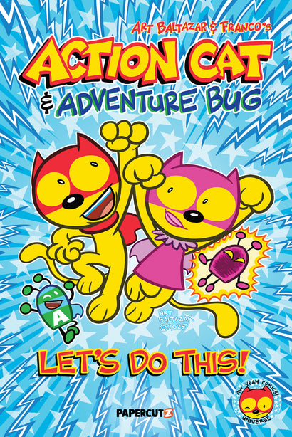 ACTION CAT & ADVENTURE BUG HARDCOVER LETS DO THIS