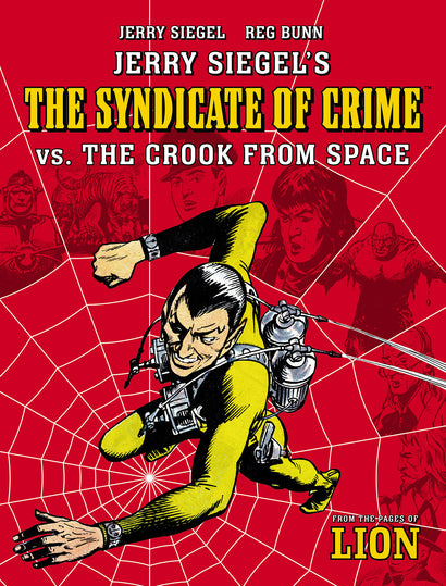 JERRY SIEGELS SYNDICATE OF CRIME VS THE CROOK FROM SPACE TRADE PAPERBACK