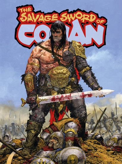 SAVAGE SWORD OF CONAN #12 COVER C ADRIAN SMITH FOIL VARIANT