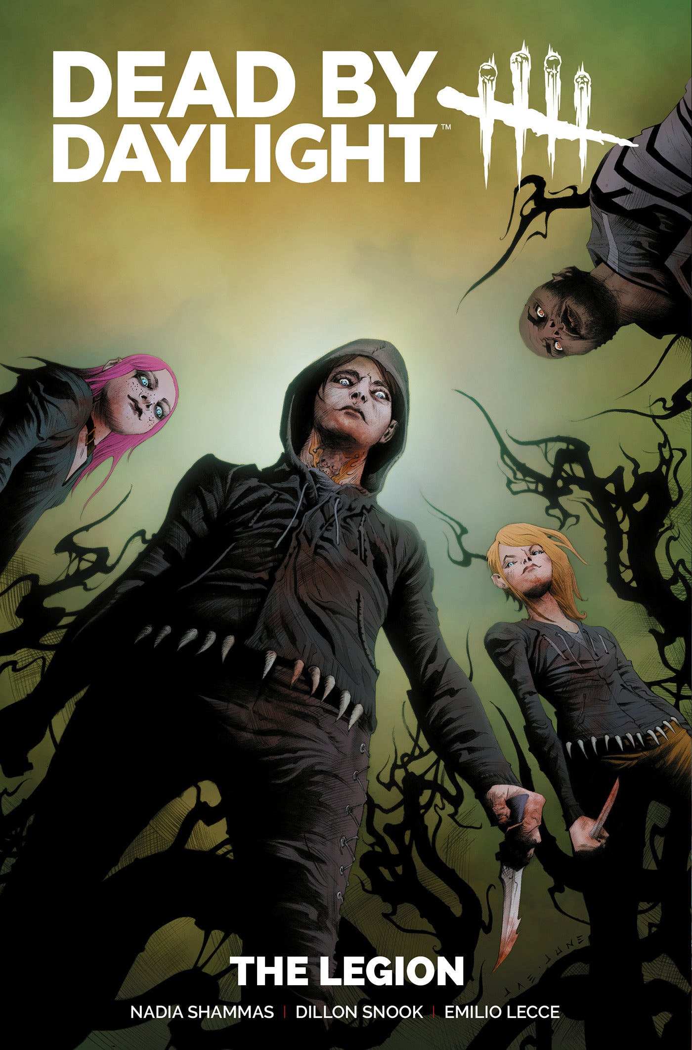 DEAD BY DAYLIGHT TRADE PAPERBACK THE LEGION DIRECT MARKET EDITION JAE LEE CVR 
