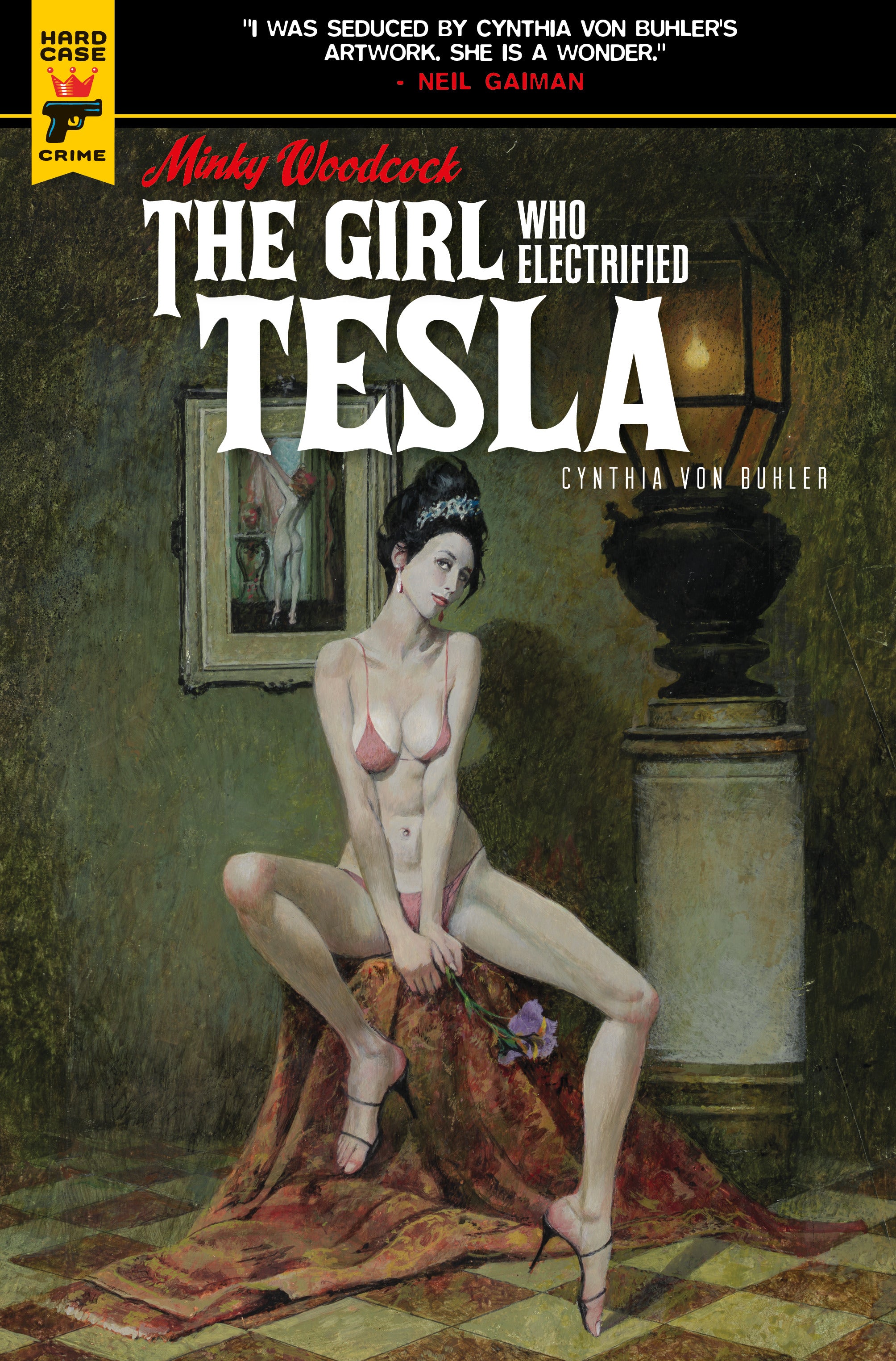 MINKY WOODCOCK THE GIRL WHO ELECTRIFIED TESLA HARDCOVER 