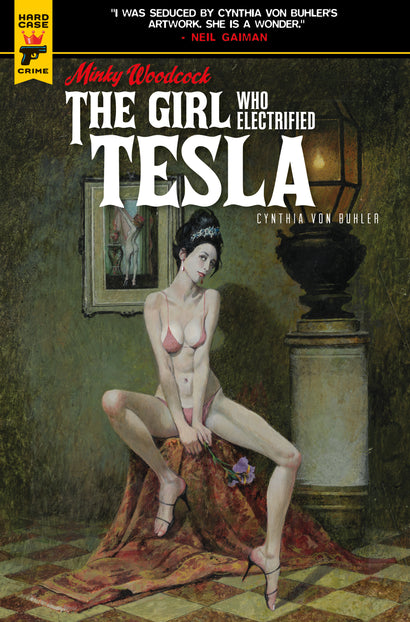 MINKY WOODCOCK THE GIRL WHO ELECTRIFIED TESLA HARDCOVER 
