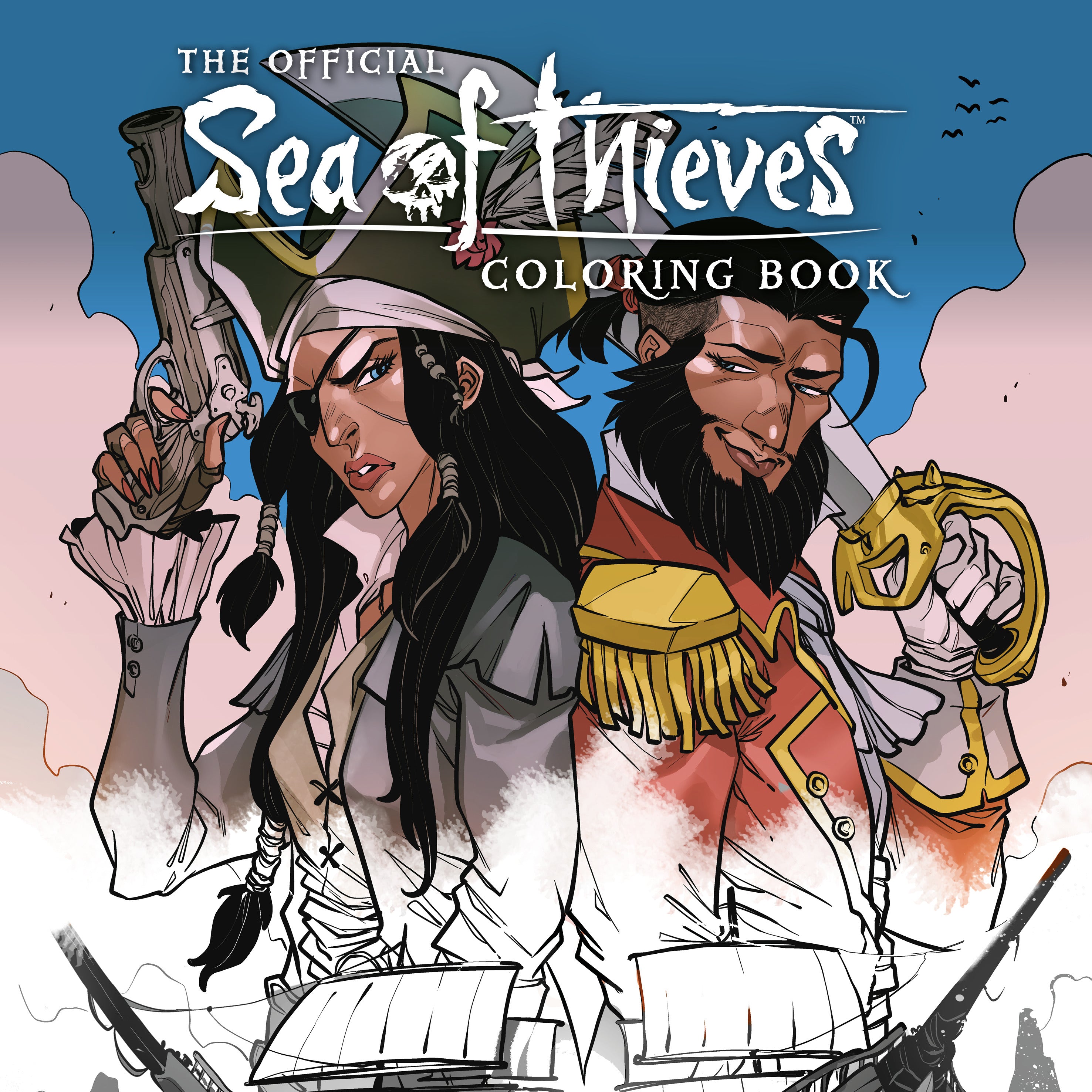 OFFICIAL SEA OF THIEVES COLORING BOOK TRADE PAPERBACK