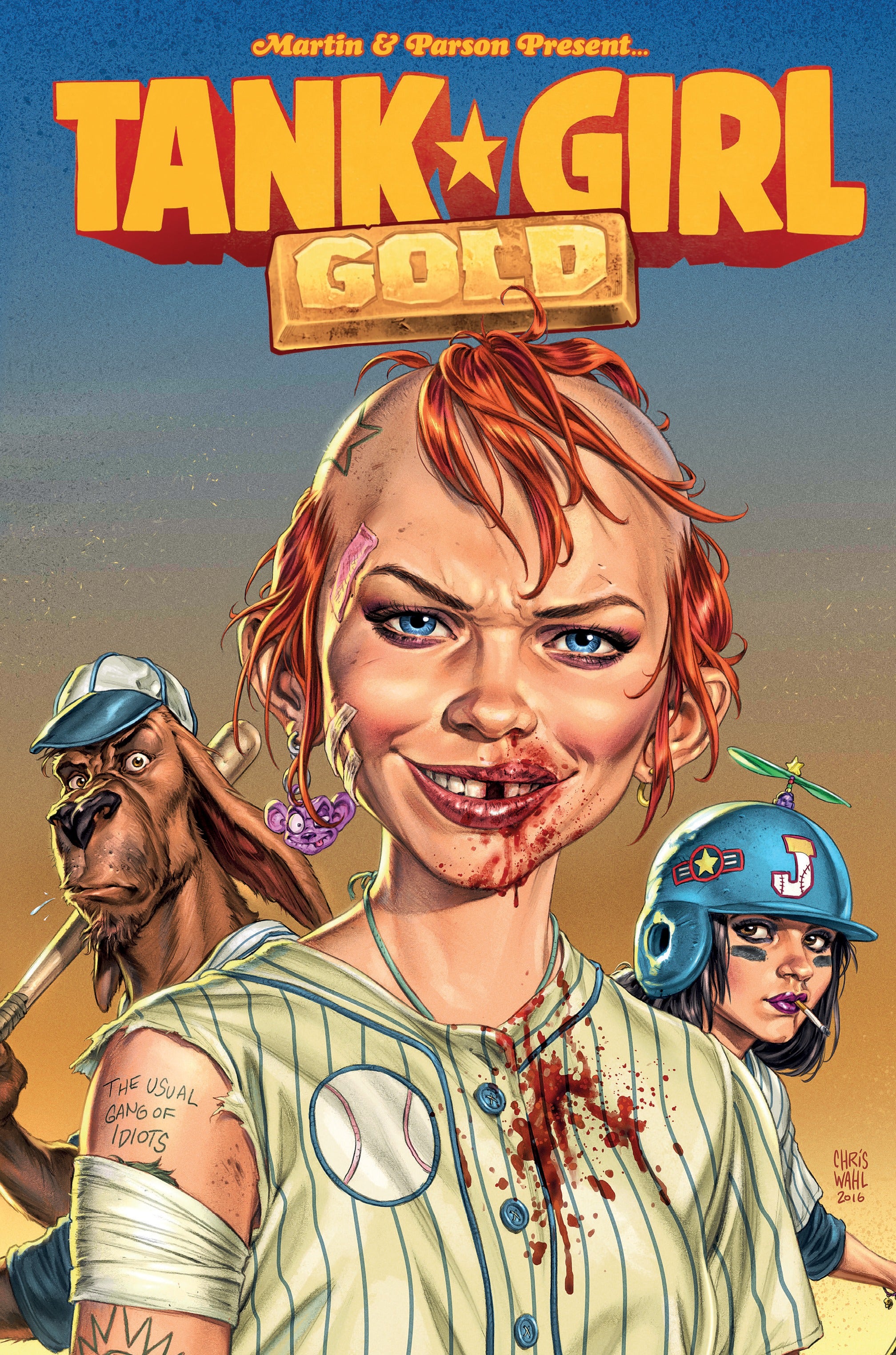 TANK GIRL GOLD TRADE PAPERBACK 