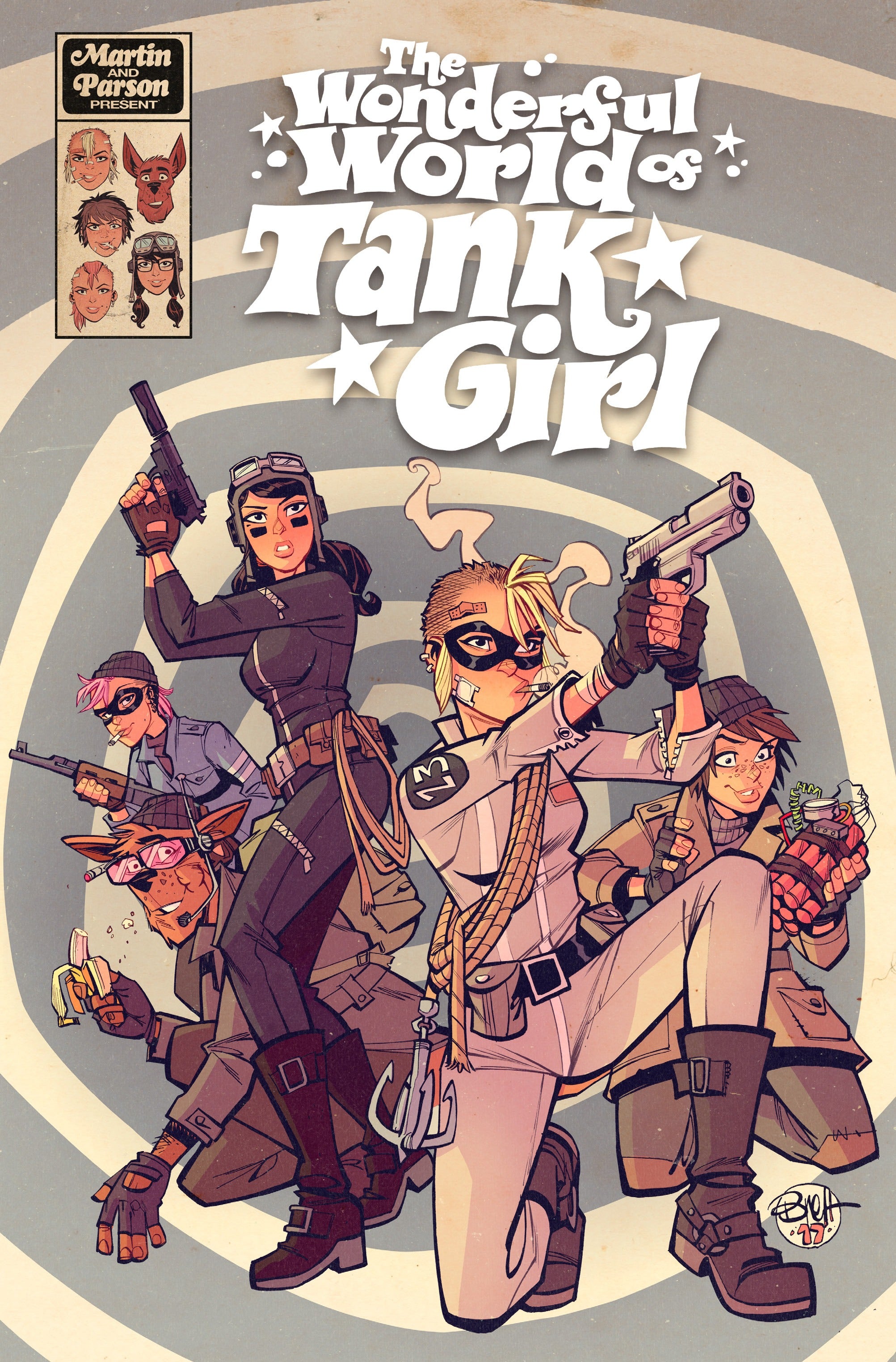 WONDERFUL WORLD OF TANK GIRL HARDCOVER 