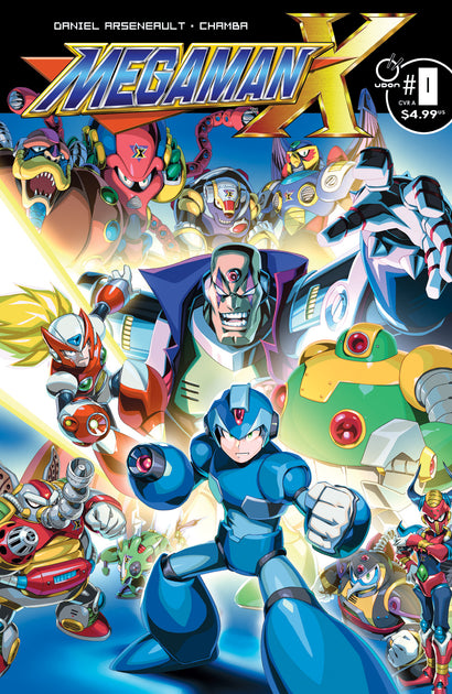 MEGA MAN X #0 COVER A JEFFREY CRUZ