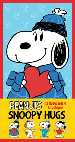 PEANUTS SNOOPY HUGS NOTECARDS 12 NOTECARDS AND ENVELOPES