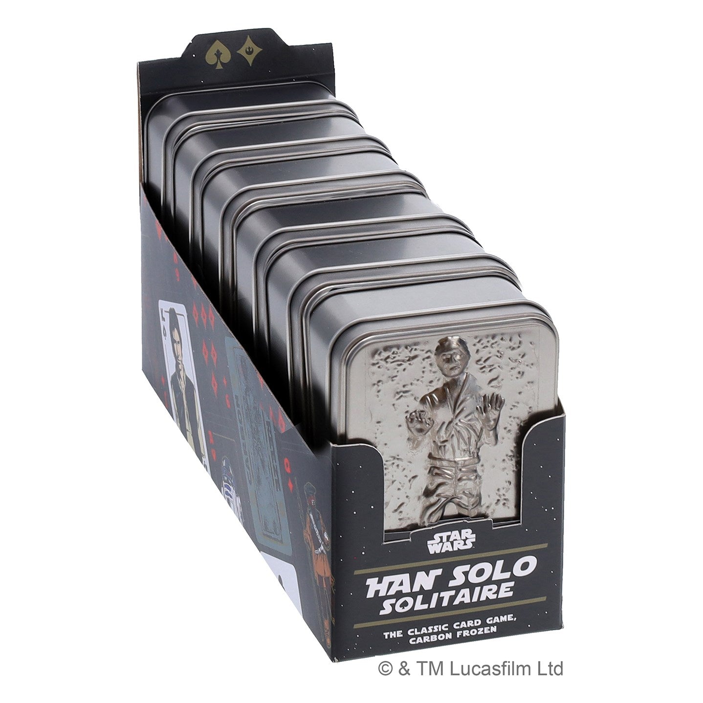 STAR WARS HAN SOLO SOLITAIRE CARD GAME CDU OF 6