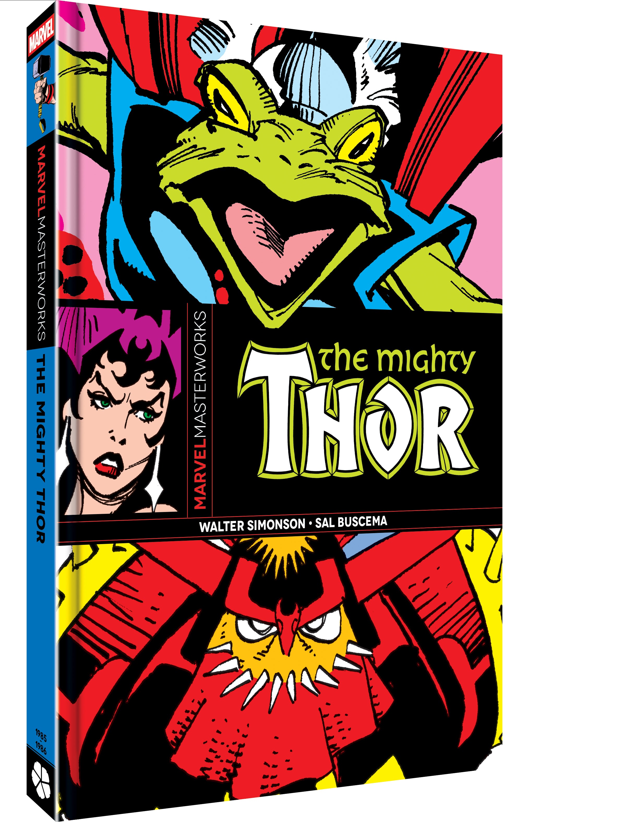 MARVEL MASTERWORKS THE MIGHTY THOR HC VOL 25 WALTER SIMONSON CLOVER PRESS EDITION CVR