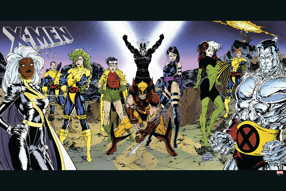 UNCANNY X-MEN 1990 JIM LEE SCOTT WILLIAMS POSTER (PACK OF 6)