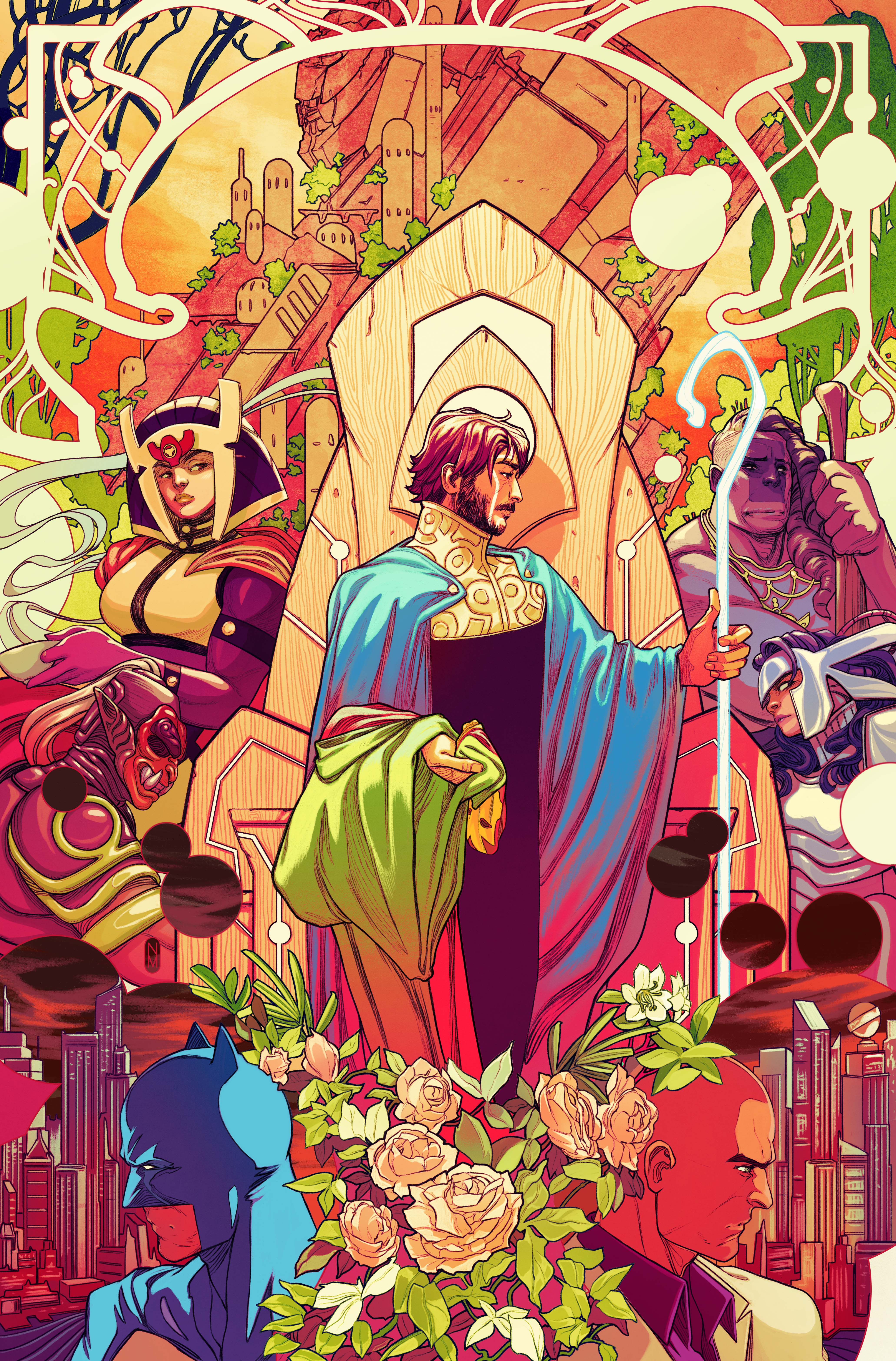 DC ALL IN SAGA THE NEW GODS #1 (ONE SHOT) CVR A NIMIT MALAVIA