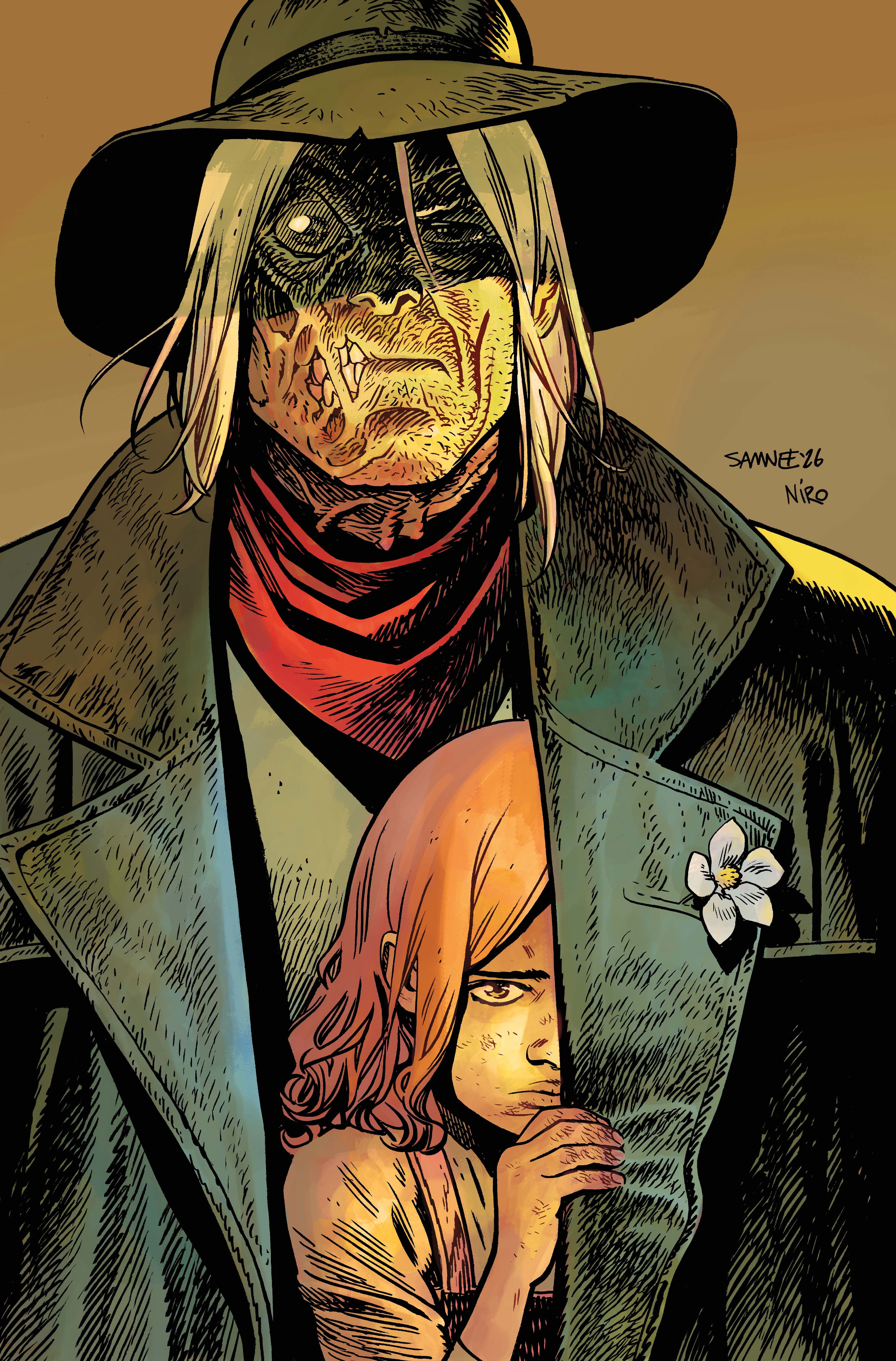 JONAH HEX AND THE SHADOW OF DEATH #4 (OF 6) CVR D CHRIS SAMNEE CARD STOCK VAR