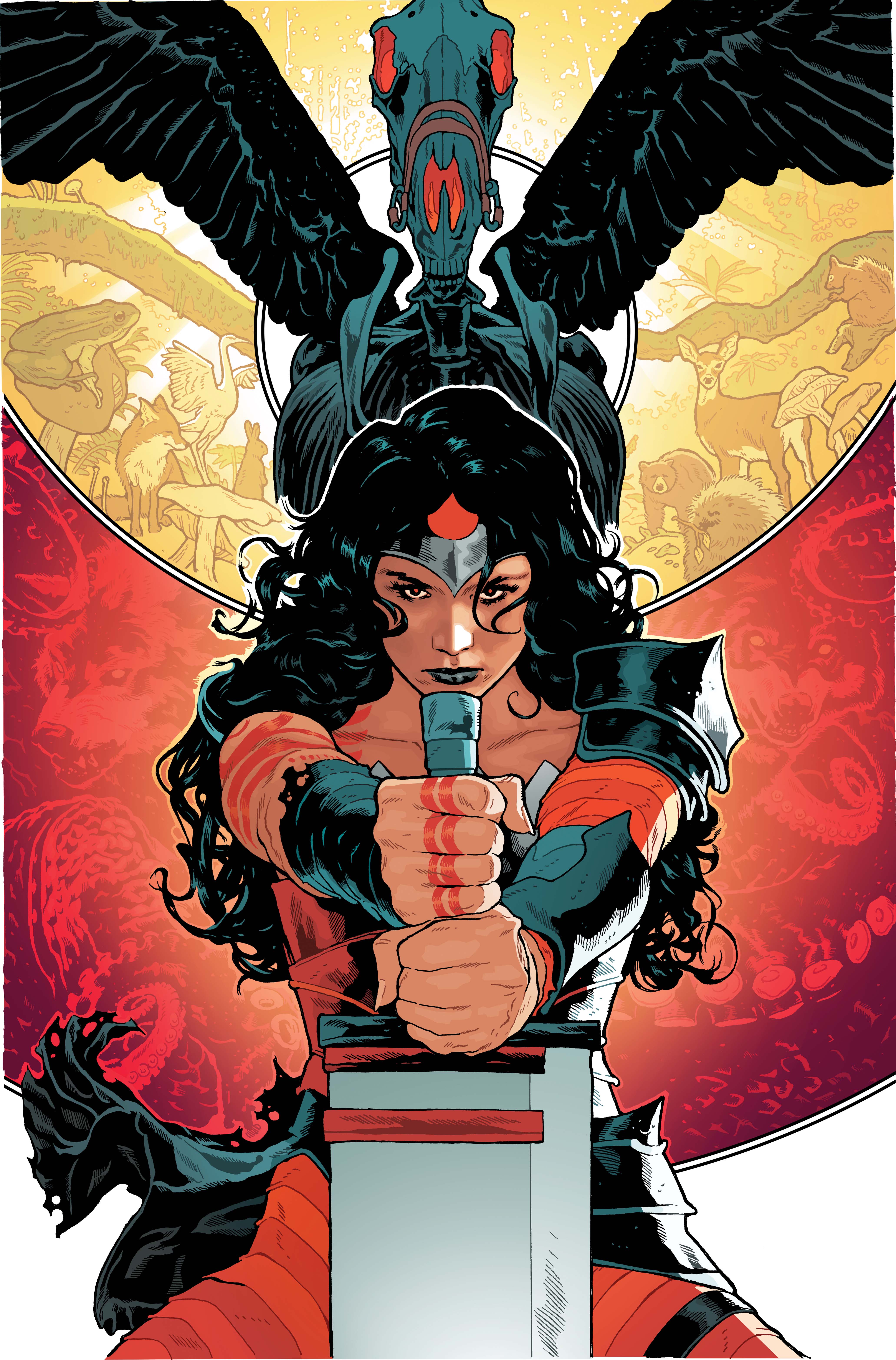 ABSOLUTE WONDER WOMAN #28 CVR C JEFF SPOKES CARD STOCK VAR