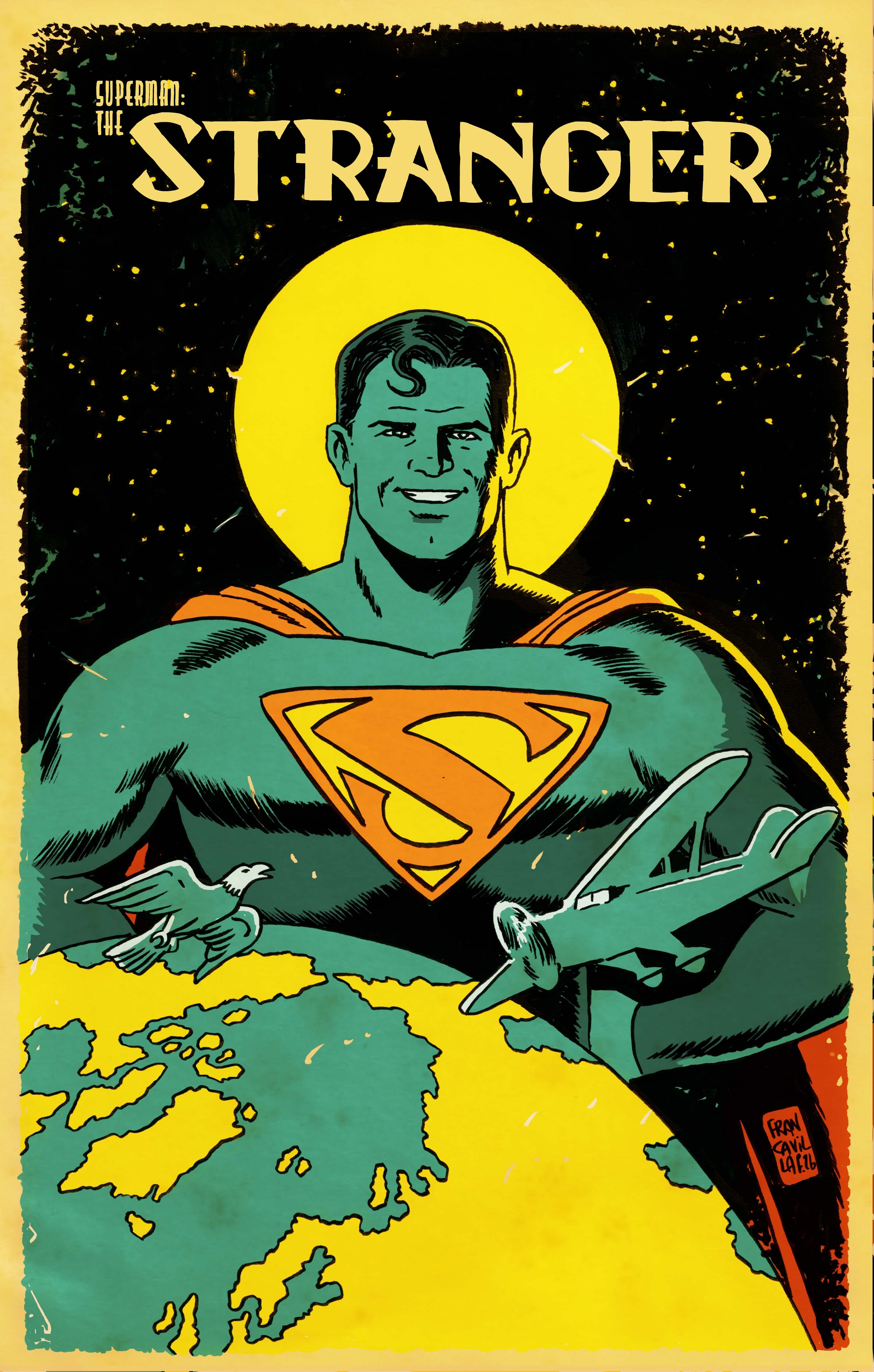 SUPERMAN THE STRANGER #5 (OF 6) CVR C FRANCESCO FRANCAVILLA VAR