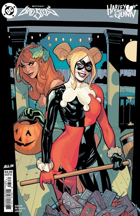DF HARLEY QUINN #67 VARIANT SIGNED BY TERRY & RACHEL DODSON