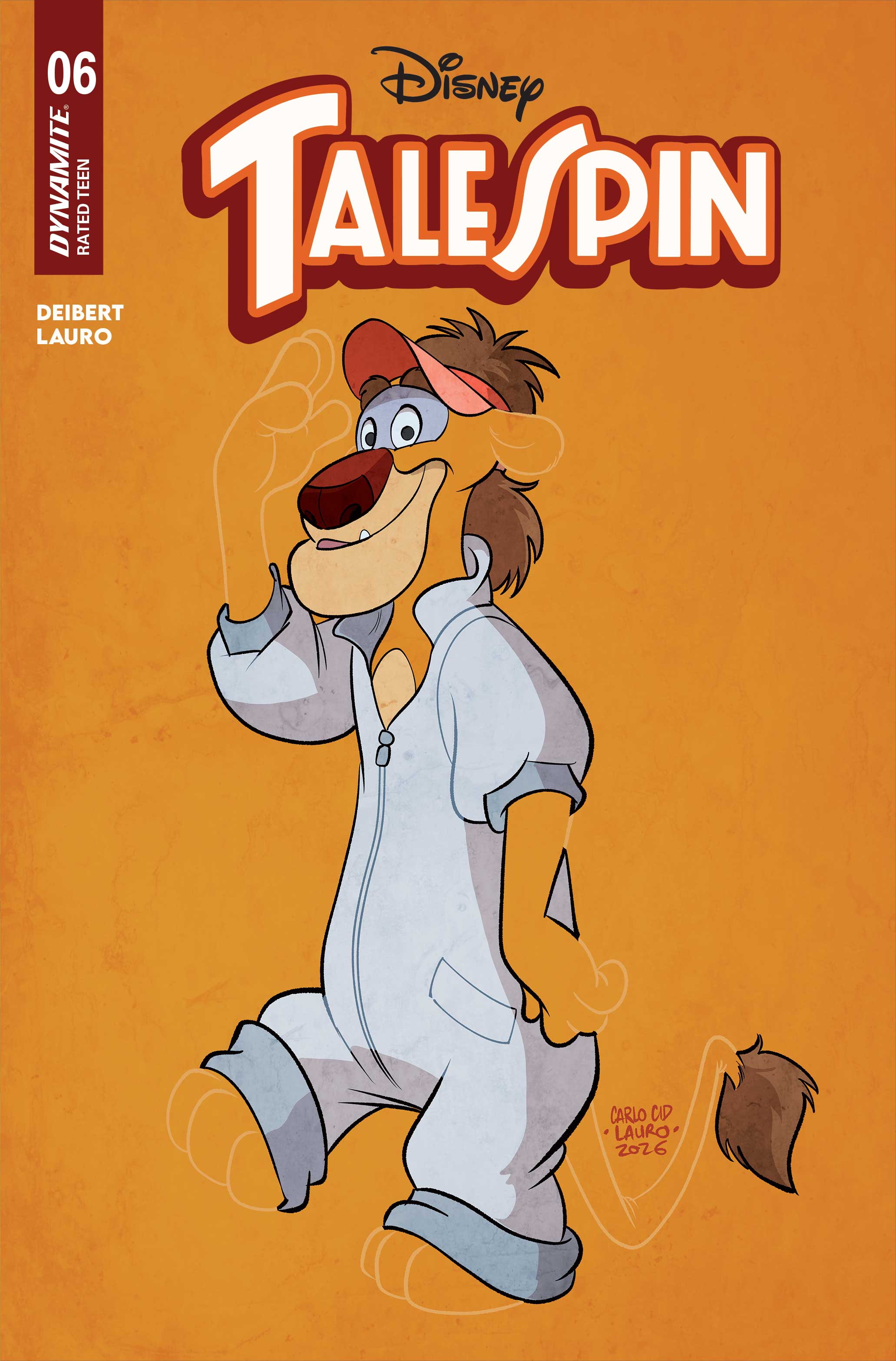 TALESPIN #6 CVR C CARLO LAURO COLOR BLEED VAR