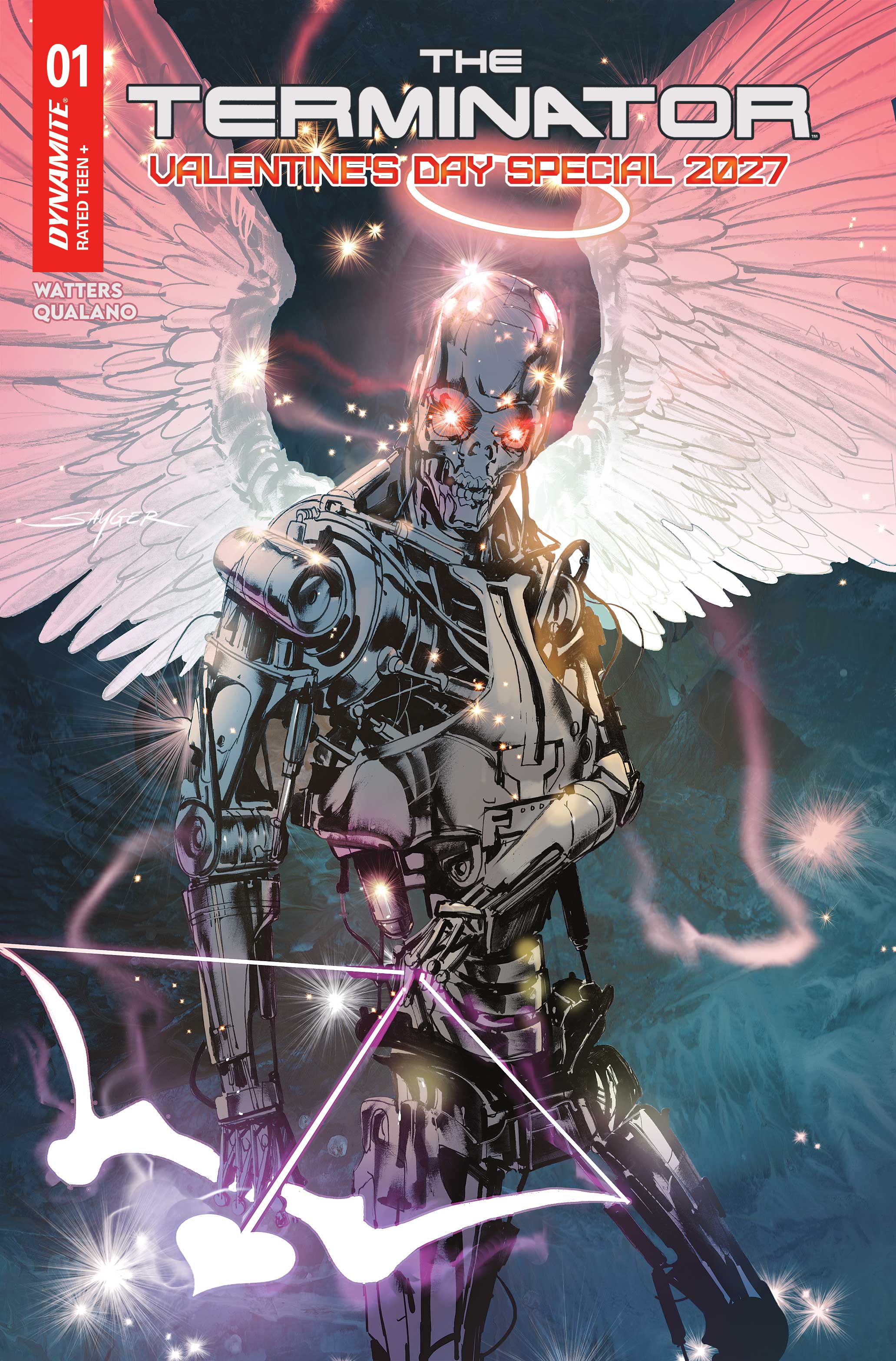 TERMINATOR VALENTINES DAY SPECIAL 2027 #1 (ONE SHOT) CVR B STUART SAYGER VAR