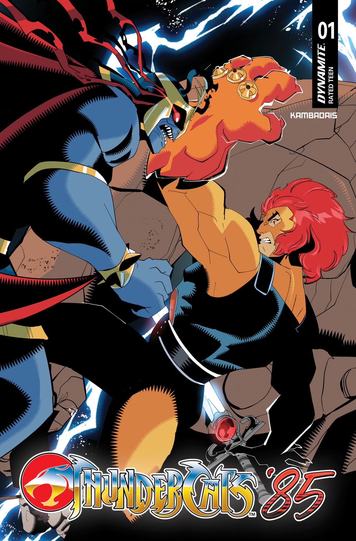 THUNDERCATS 85 #1 CVR A GEORGE KAMBADAIS