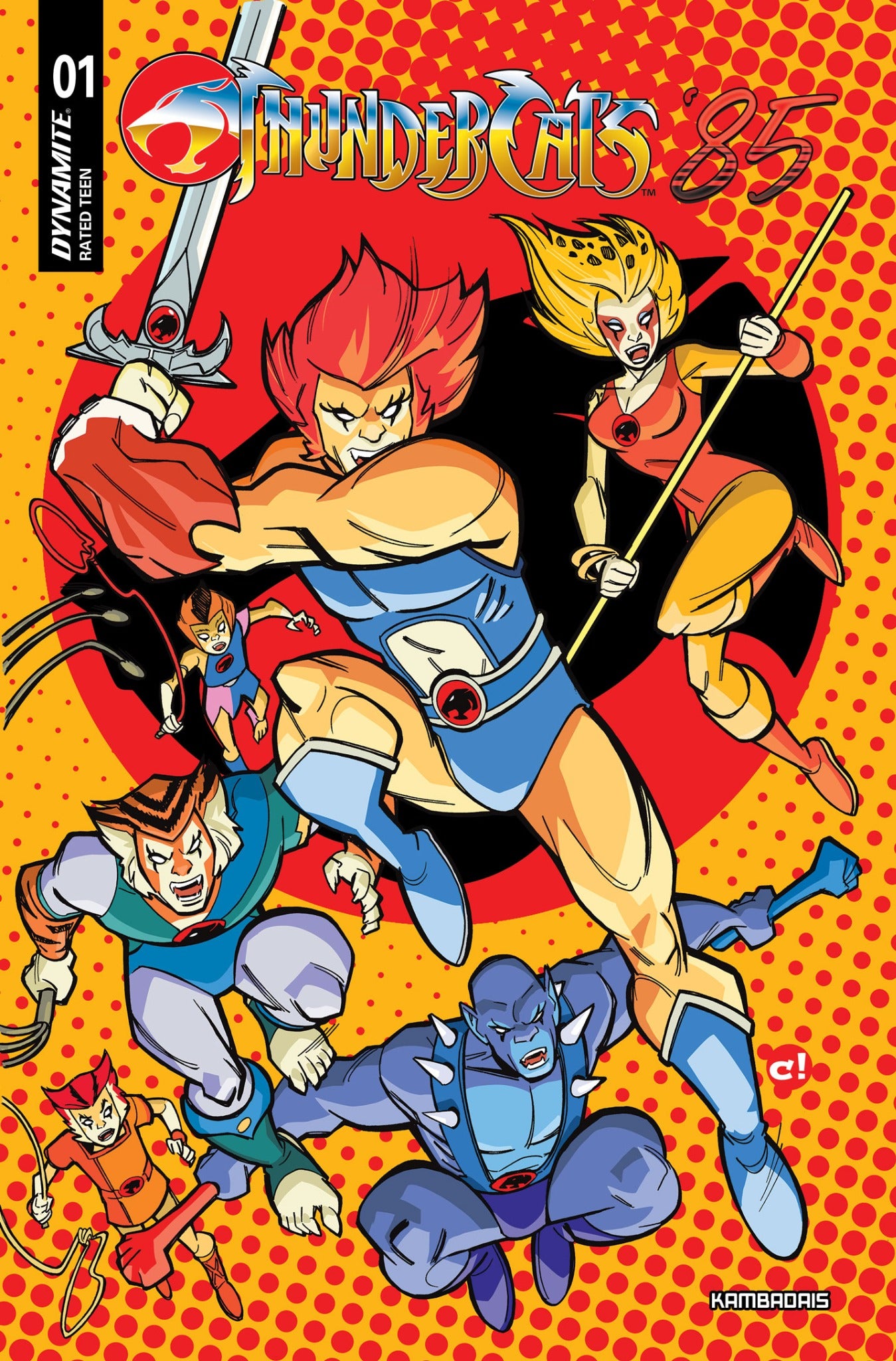 THUNDERCATS 85 #1 CVR C CRAIG ROUSSEAU VAR