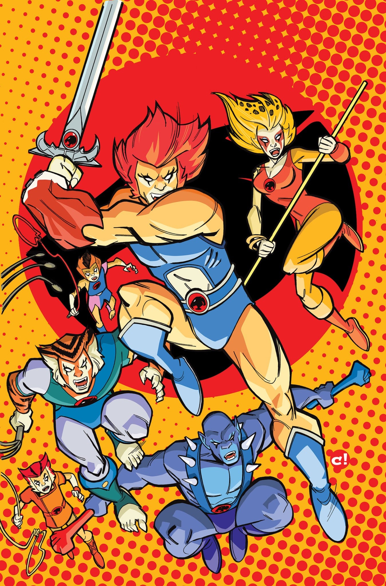 THUNDERCATS 85 #1 CVR G CRAIG ROUSSEAU LTD VIRGIN VAR