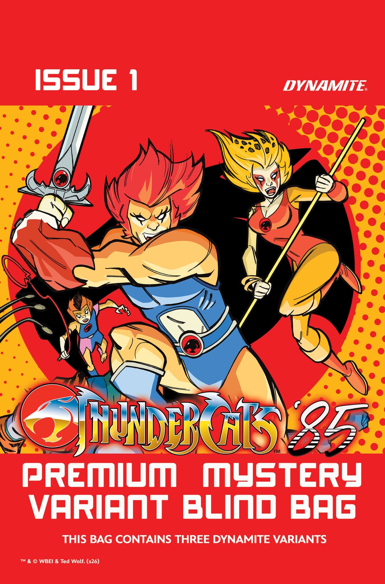 THUNDERCATS 85 #1 CVR H PREMIUM MYSTERY BLIND BAG VAR