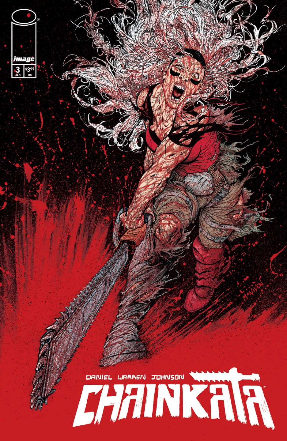 CHAINKATA #3 CVR C STEVE MCNIVEN VAR