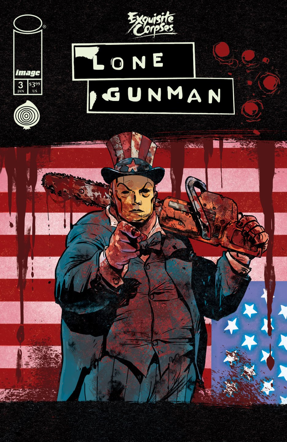 EXQUISITE CORPSES LONE GUNMAN #3 (OF 5) CVR A ALBERTO PONTICELLI & JORDIE BELLAIRE