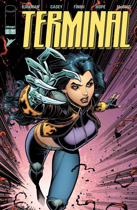 TERMINAL #7 CVR B ARTHUR ADAMS & DAVE MCCAIG VAR