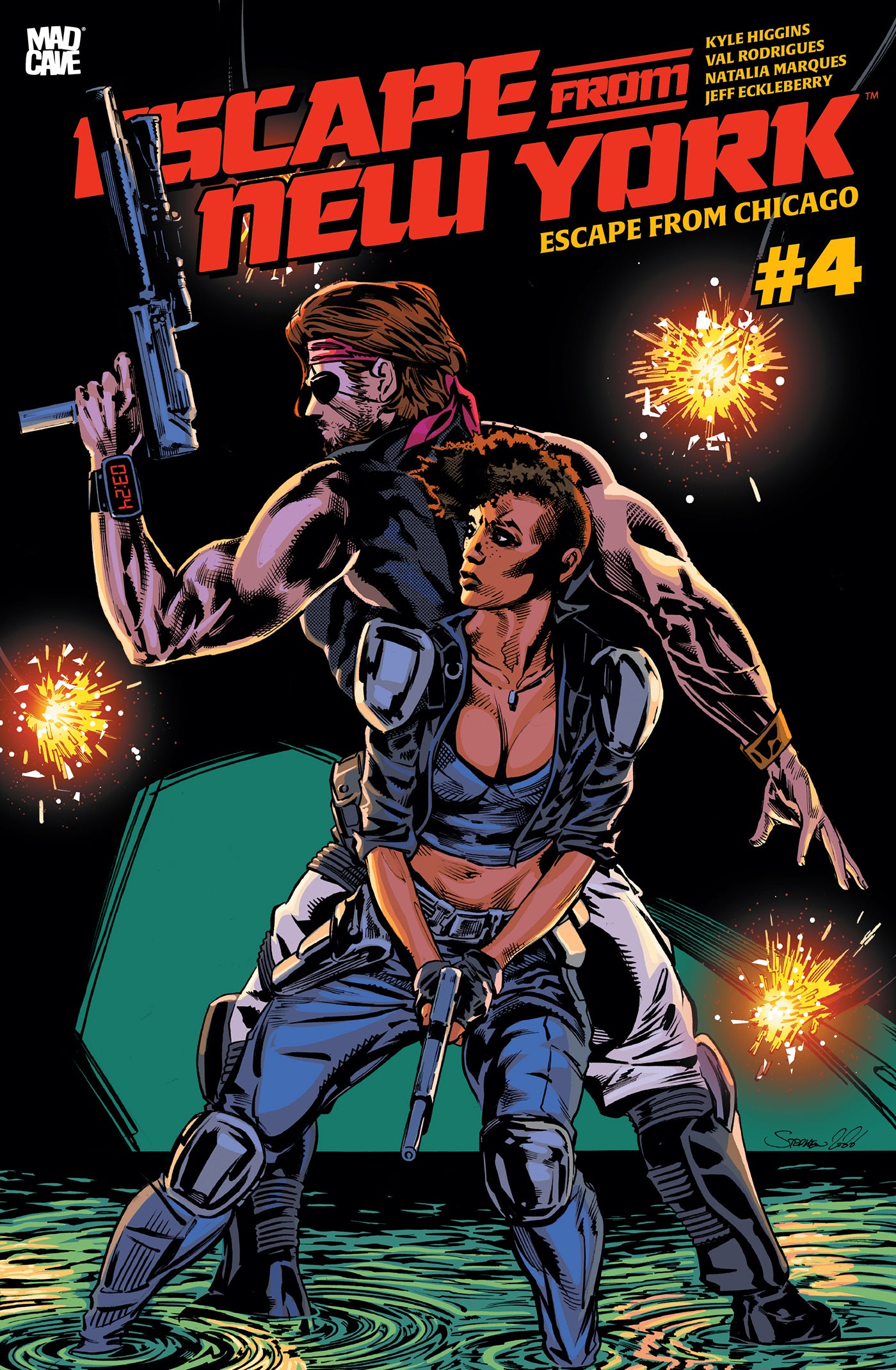 ESCAPE FROM NEW YORK ESCAPE FROM CHICAGO #4 CVR A STEPHEN MOONEY