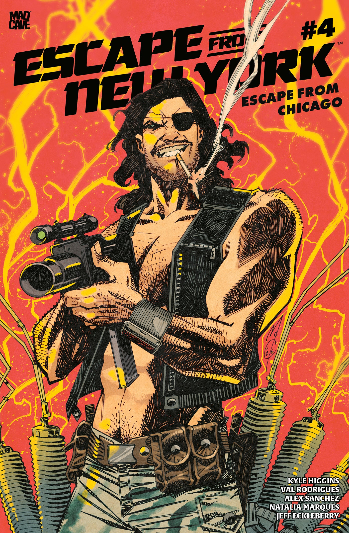 ESCAPE FROM NEW YORK ESCAPE FROM CHICAGO #4 CVR B JOHN MCCREA VAR