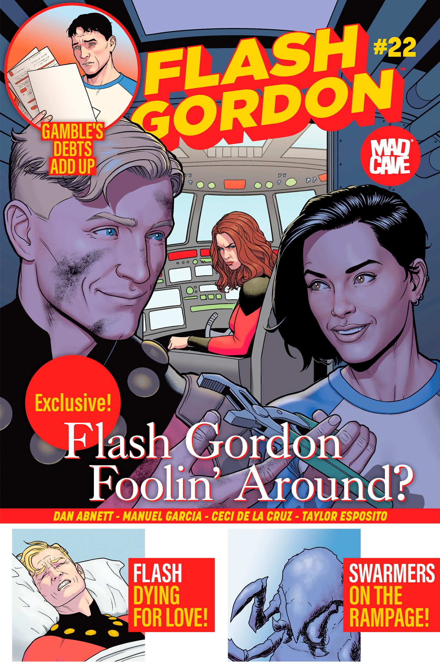 FLASH GORDON #22 CVR B JAMIE MCKELVIE VAR