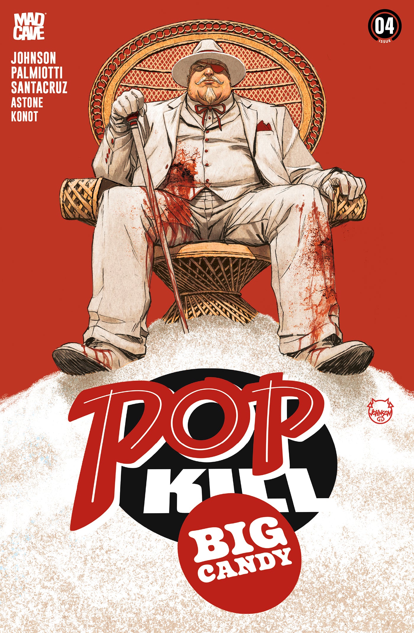POP KILL BIG CANDY #4 (OF 4) CVR A DAVE JOHNSON
