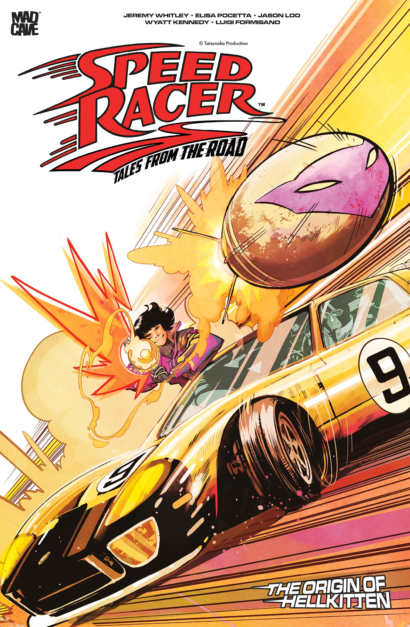 SPEED RACER TALES FROM THE ROAD THE ORIGIN OF HELLKITTEN (ONE SHOT) CVR A SEBASTIAN PIRIZ