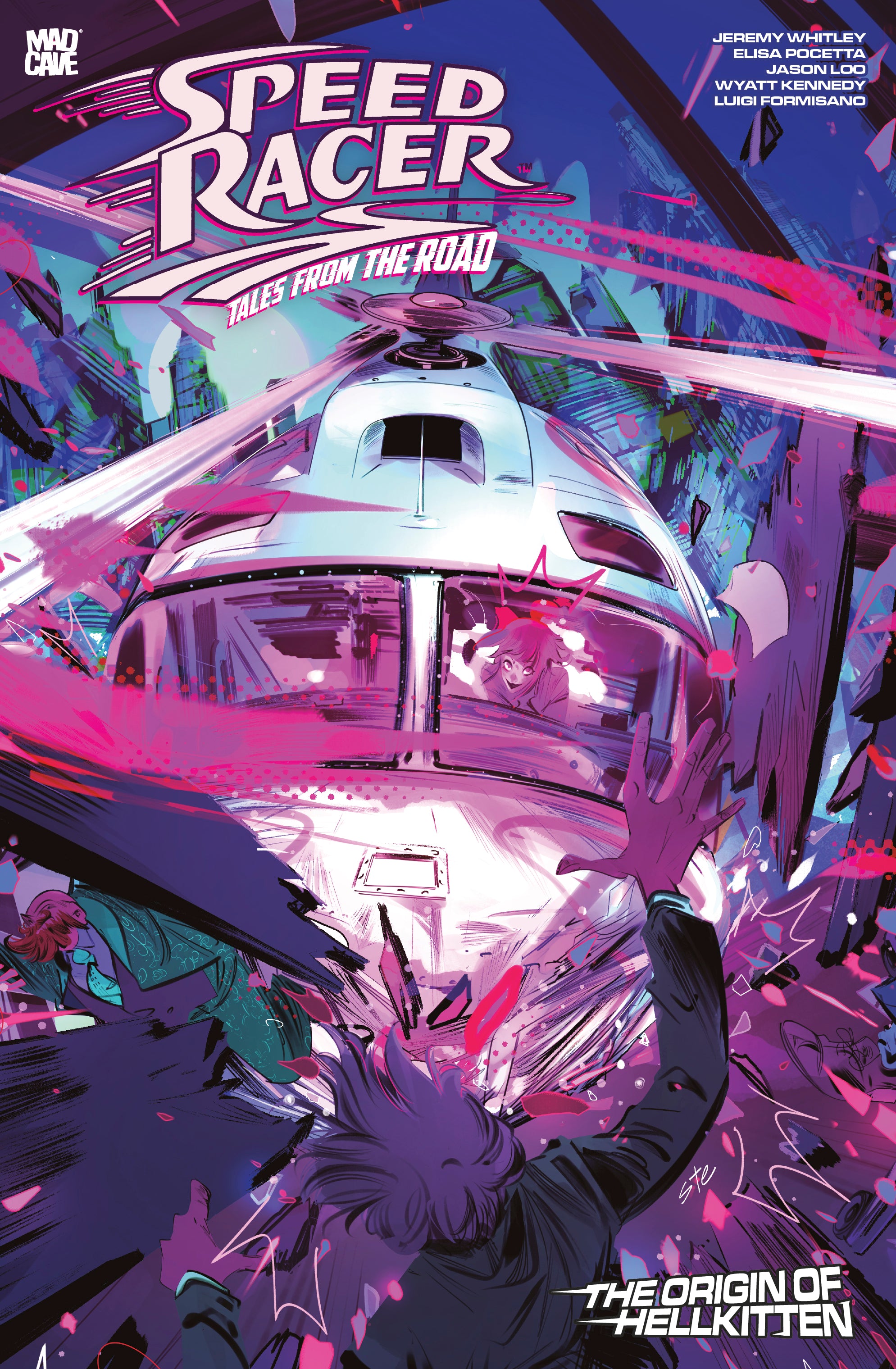 SPEED RACER TALES FROM THE ROAD THE ORIGIN OF HELLKITTEN (ONE SHOT) CVR B STEFANO SIMEONE VAR