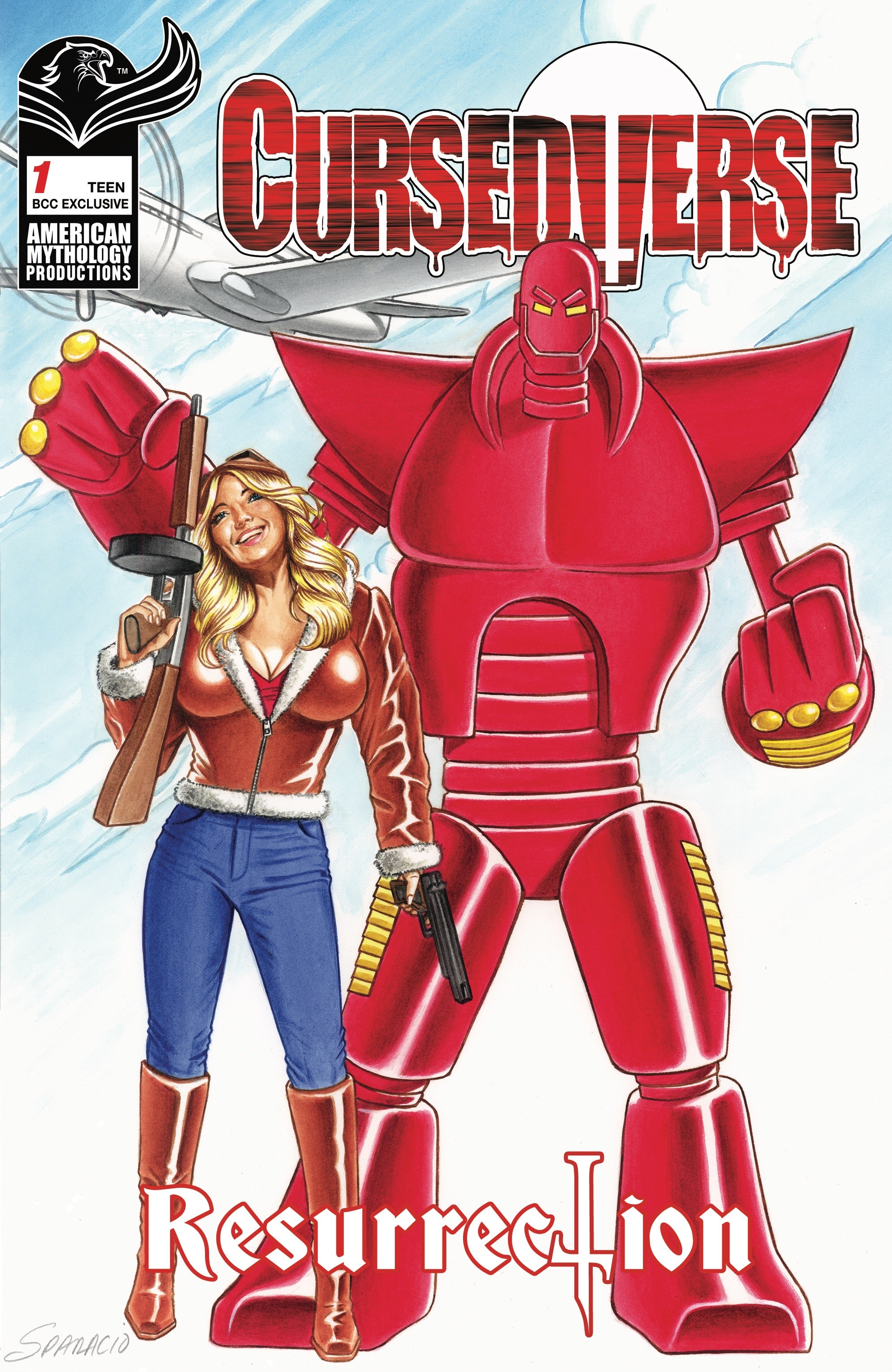 CURSEDVERSE RESURRECTION #1 CVR F MARK SPARACIO BALTIMORE COMIC CON VAR