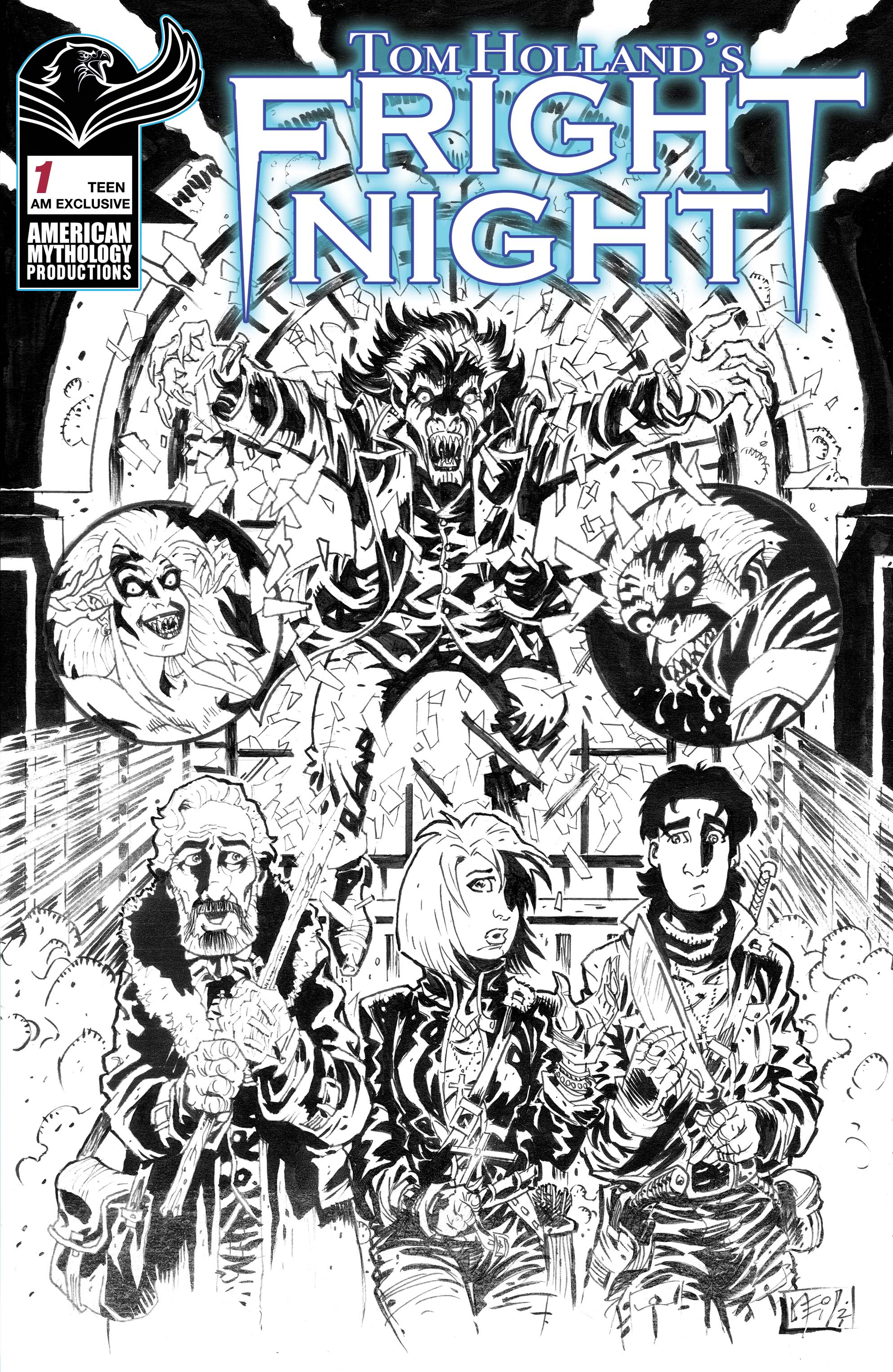 TOM HOLLANDS FRIGHT NIGHT #1 (OF 5) CVR F NEIL VOKES VAR